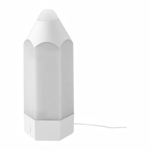 IKEA PELARBOJ: LED Table Lamp, 29 cm, White (504.230.21)