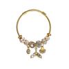 Bracelet Jewelry Diy Gold Stainless Steel Open Bracelet Small Fish Tail Pendant Alloy Accessories Women