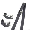 Adjustable Length Bag Strap for Crossbody Use, PU Leather
