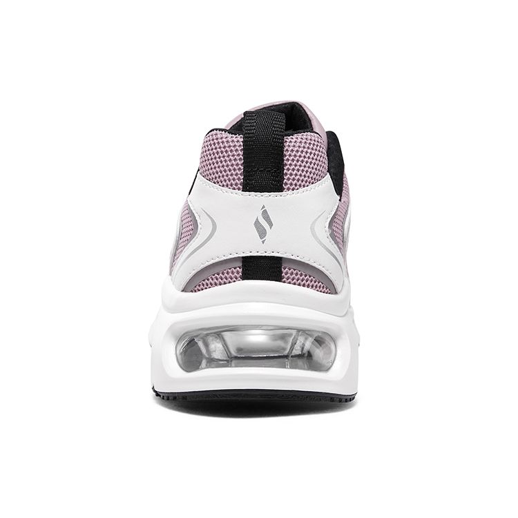 Skechers Uno Street Mesh Synthetic Leather Comfortable Versatile Mid-Top Casual Shoes Women Sneakers Pink White 177424-WLV