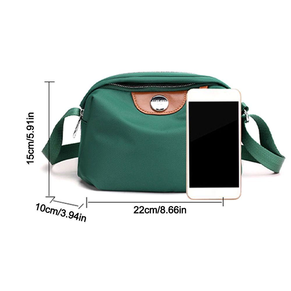 Casual Waterproof Crossbody Bag Nylon Large Capacity Pillow Bags Handbags Purse