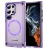 For Samsung Galaxy S25 Ultra Case Skin Touch TPU+PC Phone Cover Compatible with MagSafe
