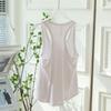 Women's Quick-Dry Sleeveless Yoga T-Shirt - Racerback, Loose, Breathable Fitness Top for Summer Running