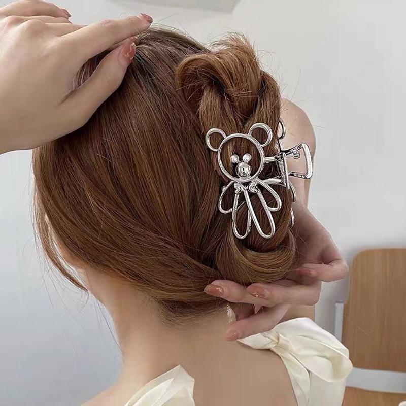 2024 Audrey Hepburn Elegant Luxury Hairpin: Versatile Shark Clip Headdress