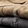 2023 Men's Suede Casual Jacket: Trendy, High-End, Stylish Spring & Autumn Attire