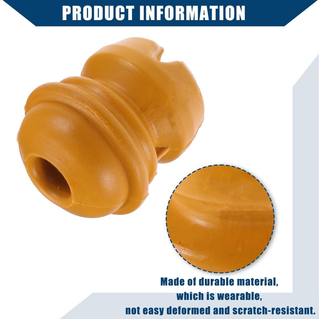 Hihaha No. 99633310502 Rear Jumper Bumper Cushion Rubber Stop Bush for Collision Prevention / Compatible with Porsche 911 / Yellow, 1 Piece