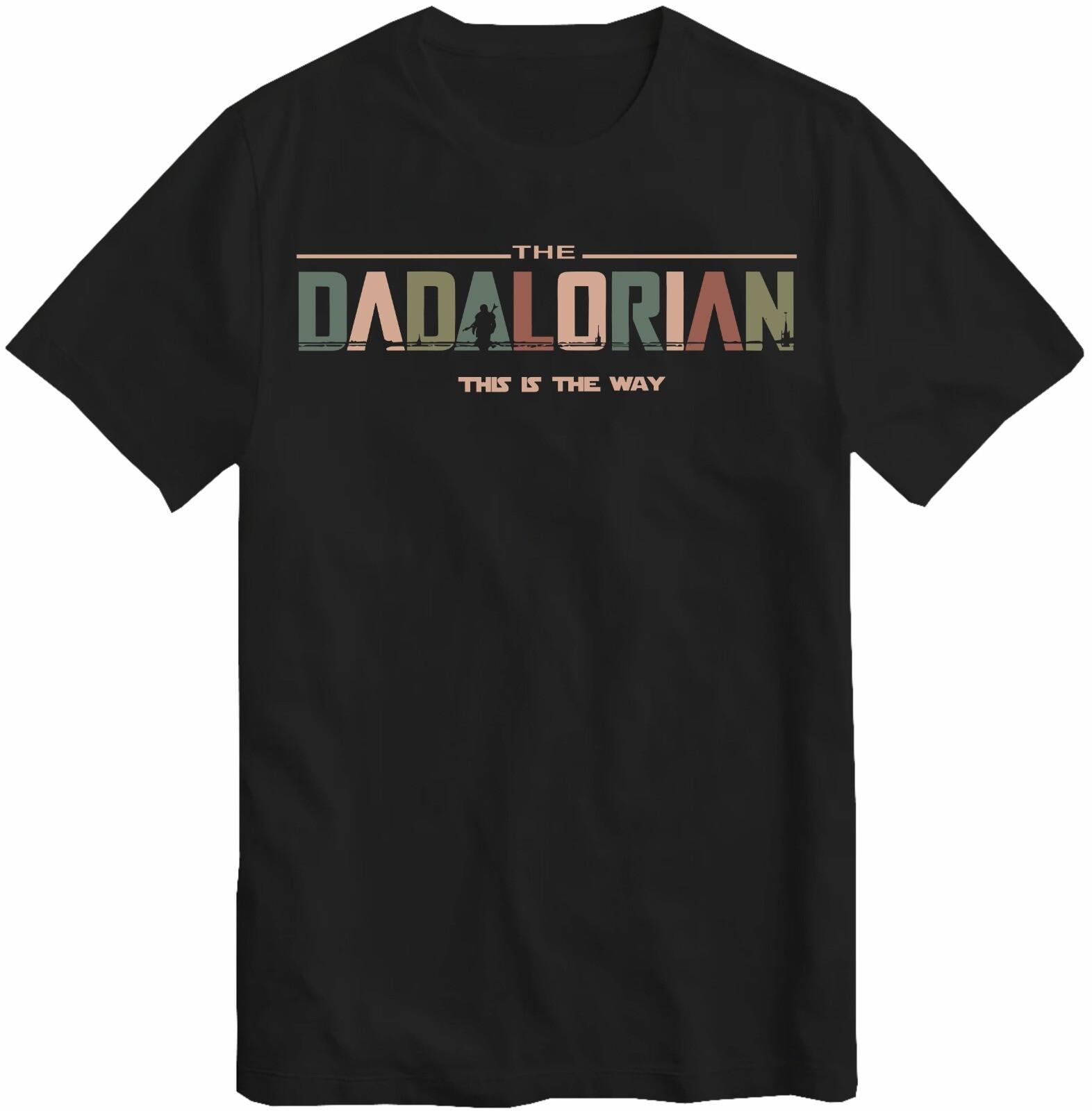 

Dadalorian T Shirt, Dad T-Shirt, Husband Gift, Father s Day Christmas Gift Top S разноцветный