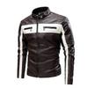 Neue Herren-Nähmode-Lederjacke, Mantel, Neuankömmling, Motorrad-Lederjacke