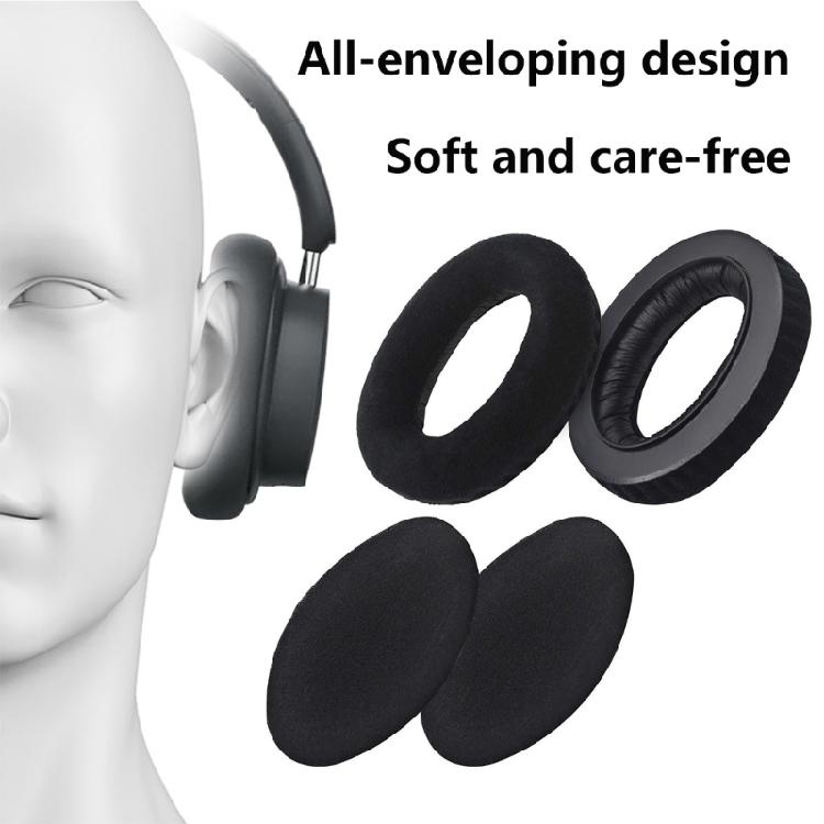 Comfortable Earpads Replacement Ear Pad with Sponge Cushion for HD580 HD600 HD650 Headphone Earmuffs Noise Isolating