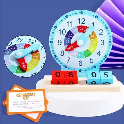 Teaching Clock Activities Set Early Educational  Toy Helps Kids Learn To Tell Time Kindergartner Learning Toy Supplies