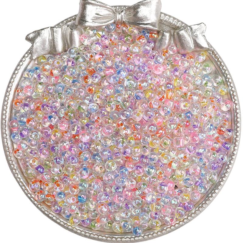 110 szt. Kryształowe Czeskie Szklane Koraliki Kropla Wody Iluzja Koraliki Seed do Kolczyków Bransoletek DIY Tworzenia Biżuterii Rzemiosła Akcesoria