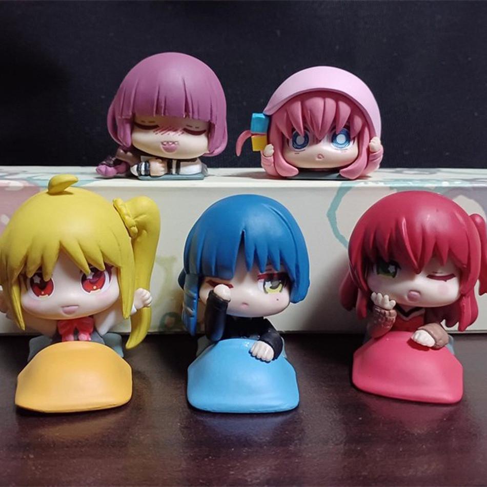 The Rock Bocchi Gotoh Hitori Anime Character Sleeping Series Model Ornaments