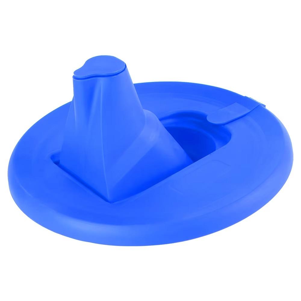 

Складное ведро для краски Крышка банки для краски Уменьшает беспорядок от капель Крышка ведра для краски Крышка для смешивания краски Стена синий