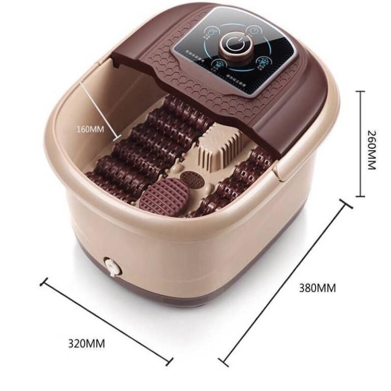 מסאז'ר ספא לכף הרגל הרפיית כפות רגליים רפלקסולוגיה אוזון אמבט צמחי מרפא עיסוי אגן הרפיה דטוקס רולר מכשיר פיזיותרפיה