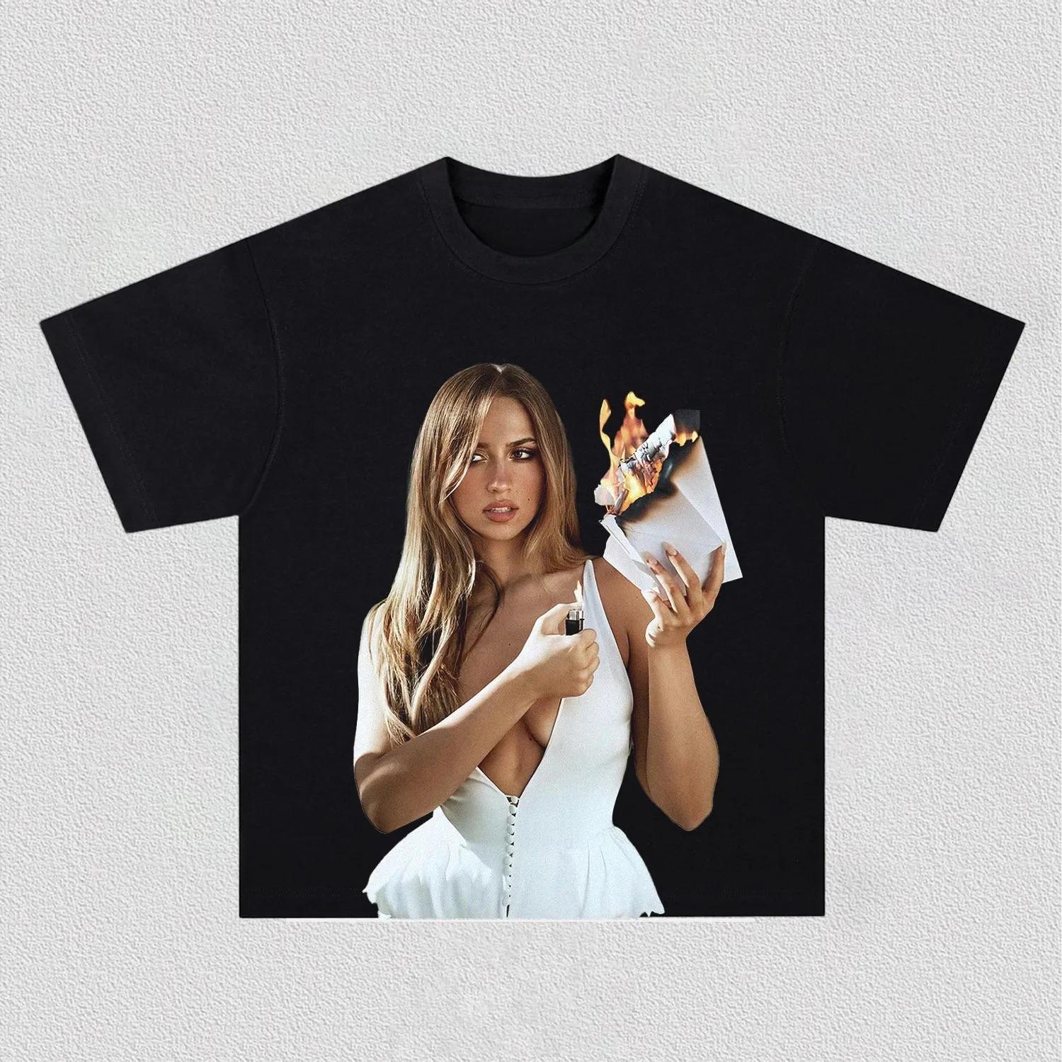 

Tate McCrays Album Cover Print Tshirt Suitable for Both Unisex and Women for Casual and Comfortable Streetwear 4XL