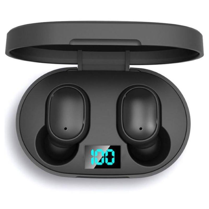 E6S TWS Wireless Bluetooth 5.0 Earphone LED Display Noise Cancelling Earbuds HIFI Sports Earbuds Headset With Mic for Smartphone