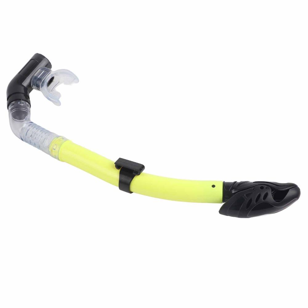 Easy Breathe Full Dry Snorkel Silicone Mouthpiece Dry Air Breathing Tube  Training in Pool