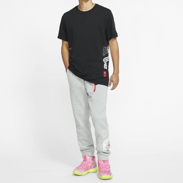 Nike Dri-Fit Kyrie Basketball T-Shirt Men Tops Black CD0928-010