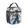 DBZ Beerus God Of Destruction Insulated Lunch Bag Cooler Bag Reusable,Meal Container  Large Tote Lunch Box Bento Pouch Work