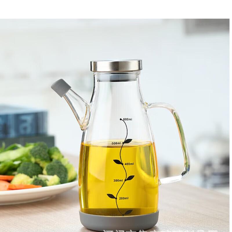 Automatic Open/Close Glass Oil Dispenser