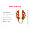 Christmas Hairband Fancy Antlers Elf Jingle Bells Head Hoop Costume Accessories