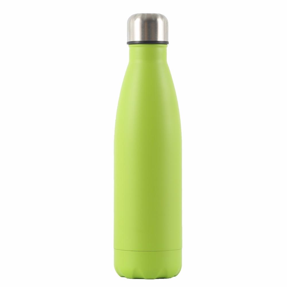 500ml Double Wall Stainles Steel Water Bottle Thermos Bottle Keep Hot and Cold Cola Cup Insulated Vacuum Flask Sport Individual