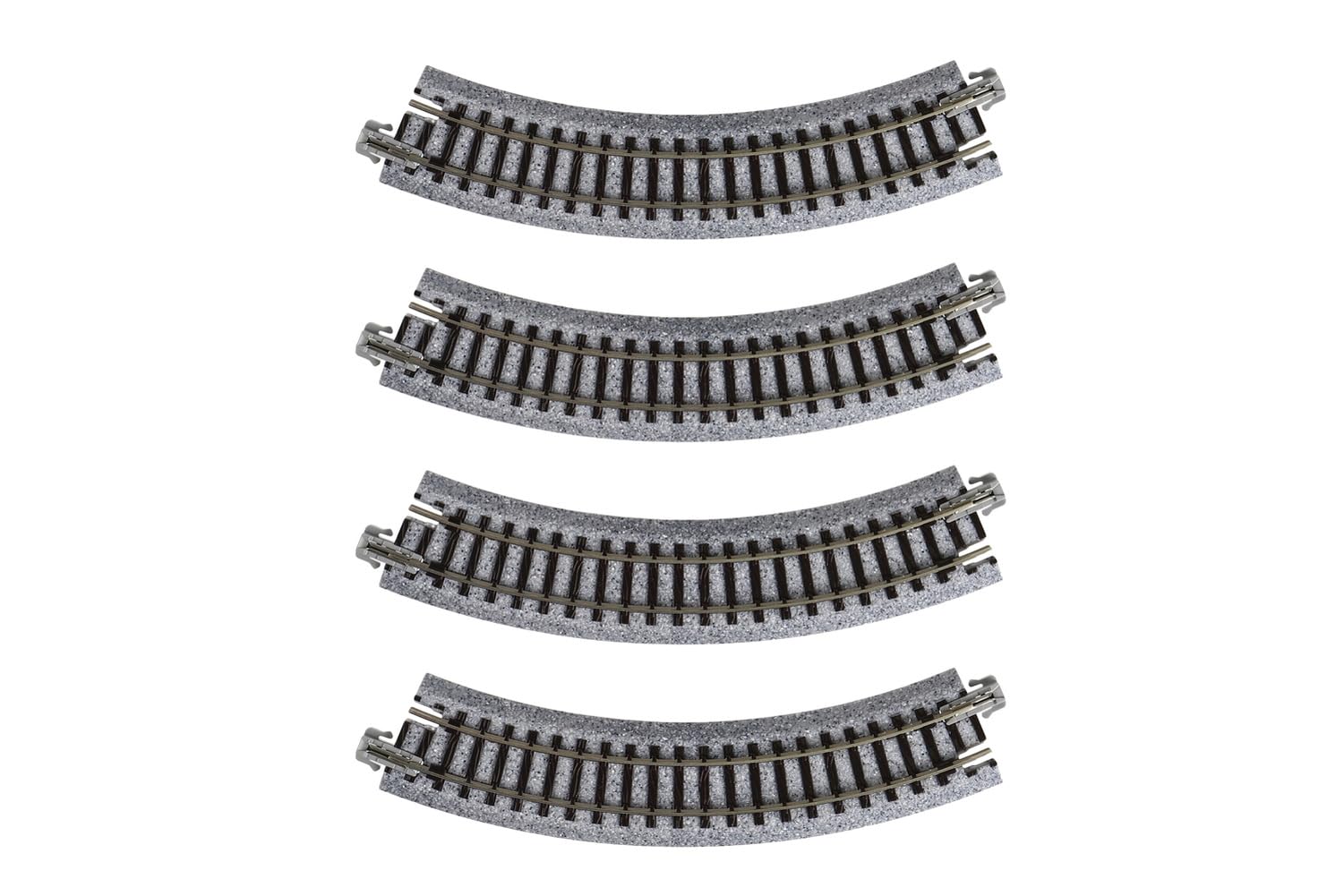 KATO N Gauge Unitrack Compact Curved Track Railway Model Supplies R150-45° (4 pieces) 20-174