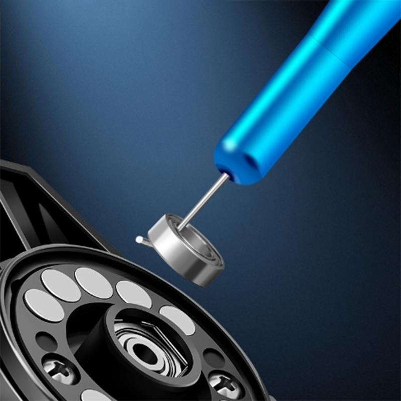 Ball Bearing Maintenance Disassembling Wrench Reel Bearing Pin Remover Reel Repair Tool Set Wheel Remover Tool