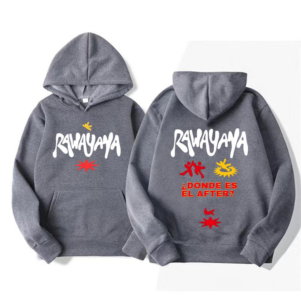 Rawayana Album Tour Grafik Hoodie Herren Damen Heißer Verkauf Übergroß Locker Vintage Lässig Kapuzenpullover