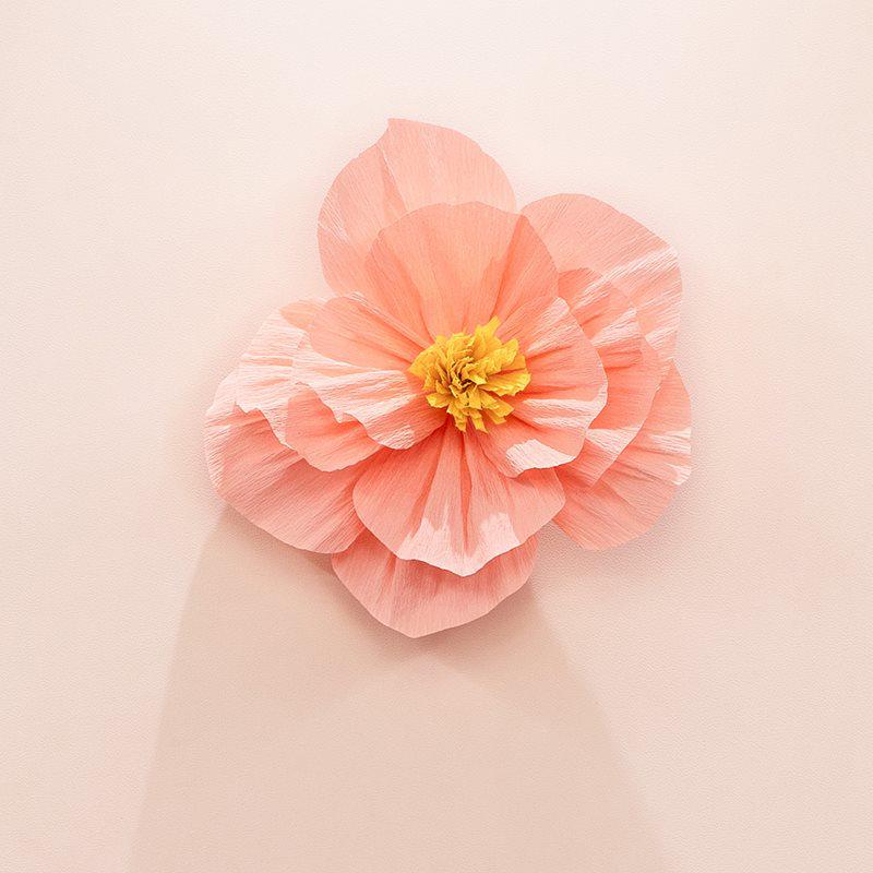 Wedding Crepe Paper Flower Decoration: Bedside, Bedroom, Wall Decor for Engagements & Weddings