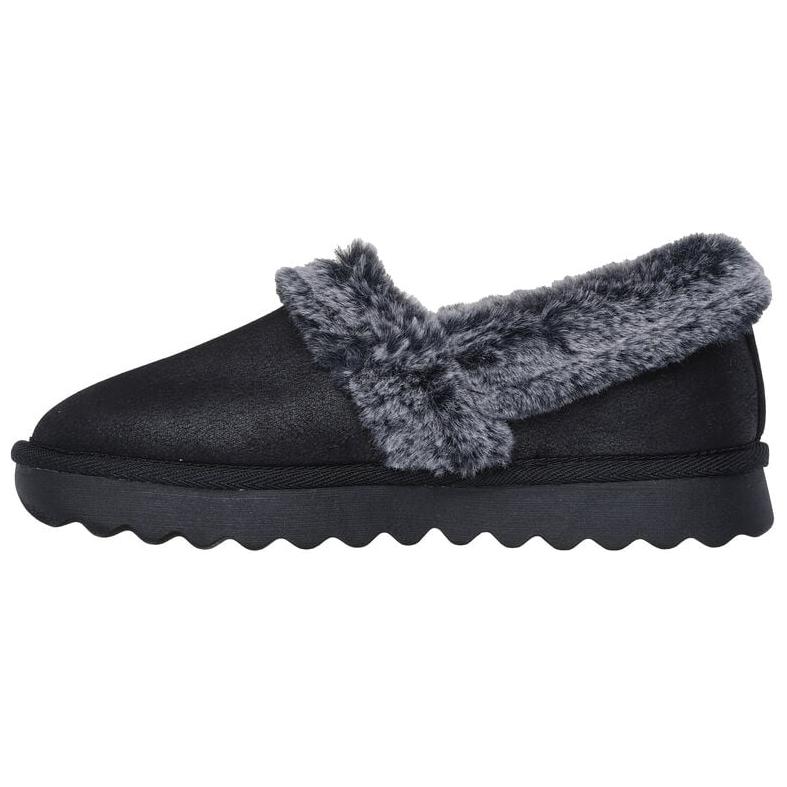 Skechers Cozy Up Удобные Универсальные Теплые Низкие Повседневные Кроссовки Женские Черный 169027-BLK 35