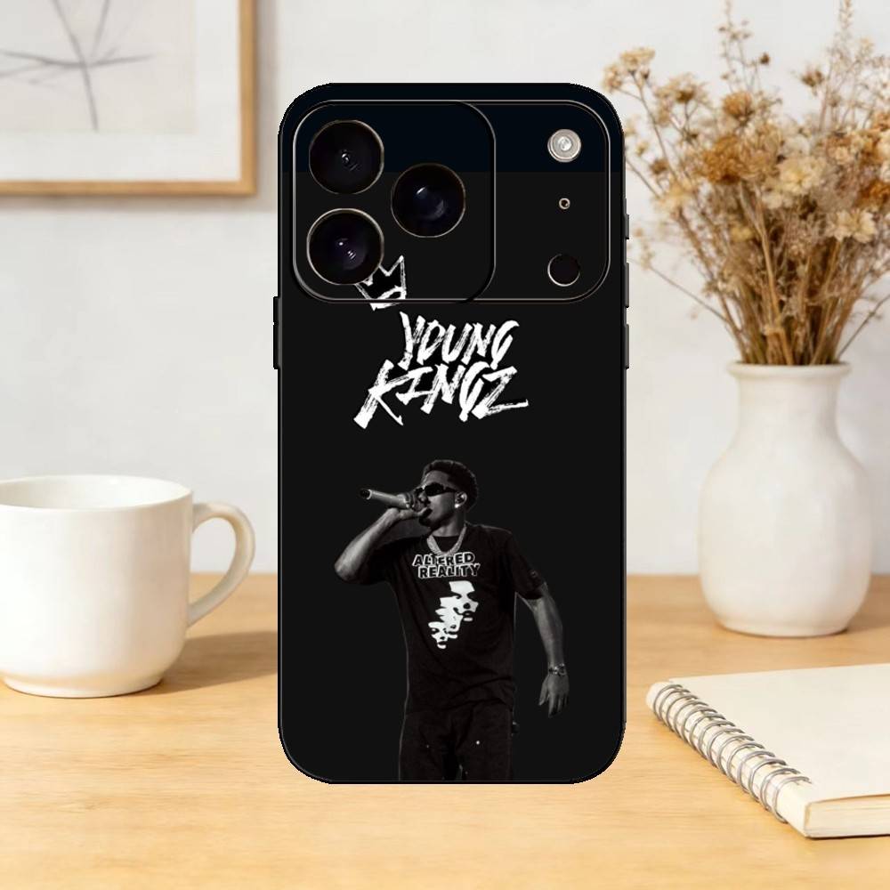 Singer M-Myke TowerS Phone Case Silicone black Soft For IPhone 17,16,15,14,13,12,11,SE,Plus Pro Max