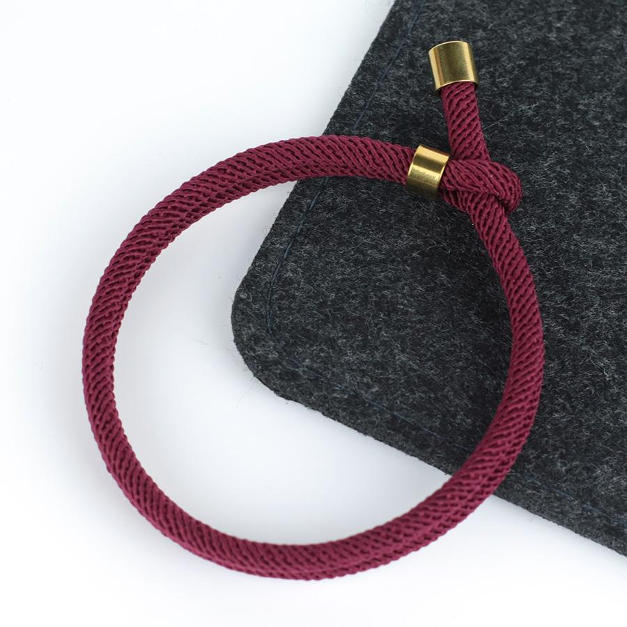 Minimalist String Bracelet For Men Grade A 4mm Rope Outdoor Rescue Survival Braclet Handmade Leisure Accessories Pulseria Homme