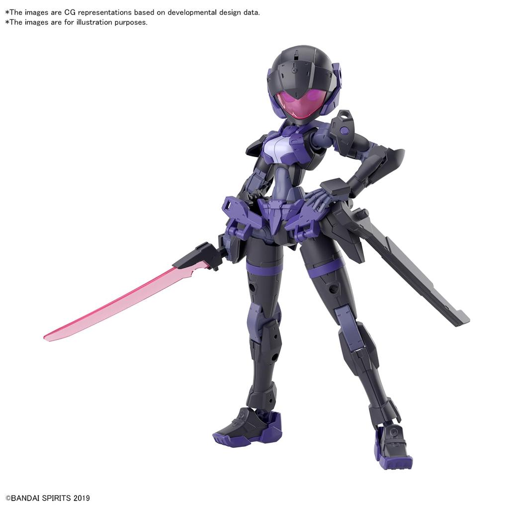 BANDAI SPIRITS 30MM Achelby scale plastic model EXM-H15E (TYPE-E) 1/144 color-coded