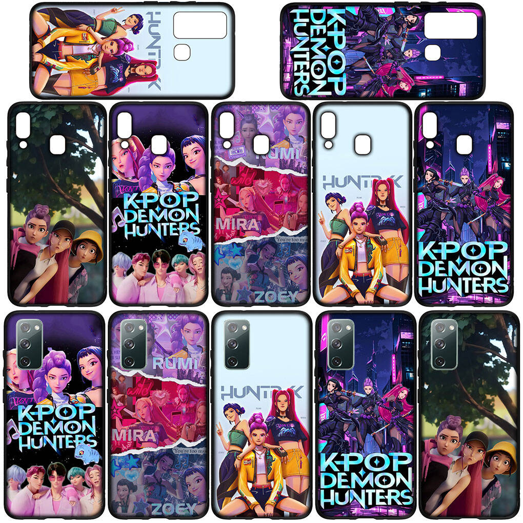 For Samsung Galaxy S25 S24 S23 iPhone 17 16 15 Xiaomi Redmi Note 14 13 12 Plus Pro Max A57 Phone Case Zoey KPop Mira Demon Rumi Hunters X OPPO Huawei