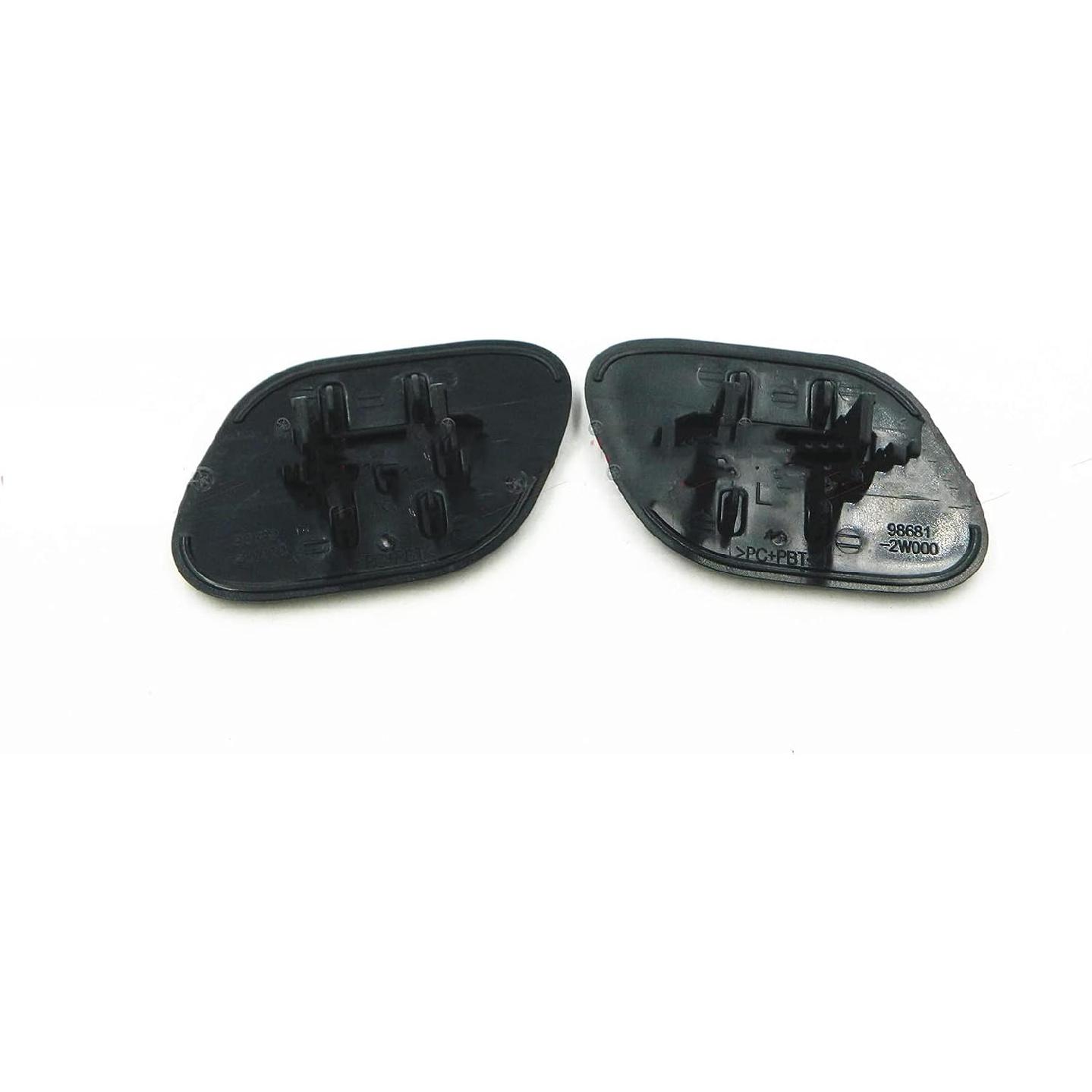 98681-2W000 (LH) 98682-2W000 (RH) Front Bumper Headlight Cover Headlight Cleaning Cap/Fit for Hyundai/Fit for Santa Fe DM 2013-2015