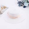 Internet celebrity French retro flat top straw hat summer travel sun hat manufacturer