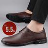 Genuine Leather Elevator Shoes Men 5.5cm Invisible Height Increase Casual Sneakers Business Formal Wedding Dress Oxfords Shoes