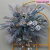 Wedding Aisle Decor: Large Silk Eucalyptus Flower Arrangement