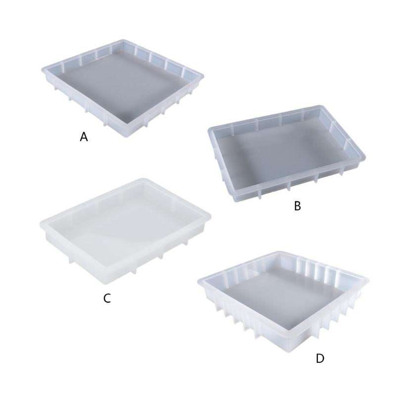 Fotolijst Decoratie Siliconen Mal Rechthoek Vierkant Epoxy Mal Hars Gieten Hanger Mal Geschikt voor Doe-het-zelf Handwerk