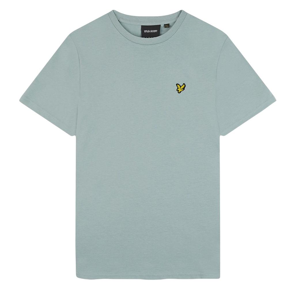 Lyle & Scott Camiseta lisa de cuello redondo para hombre