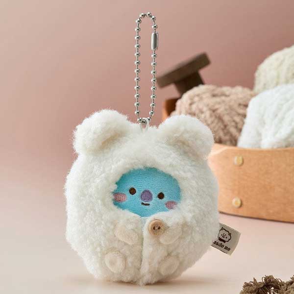 

Официальный плюшевый брелок BT21 СДЕЛАНО RJ - Премиум-аксессуар для сумки с персонажем KOYA