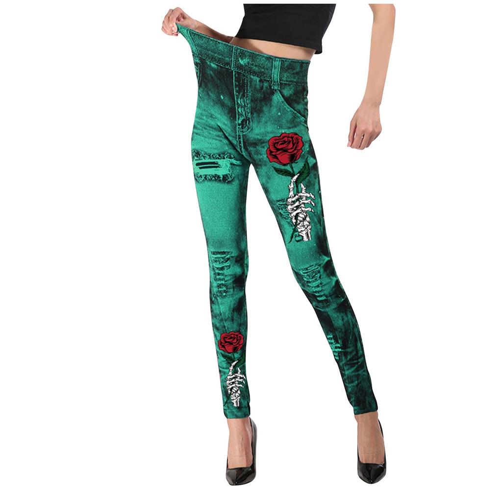 Buy FOK Women Halloween Print Hip Lift 