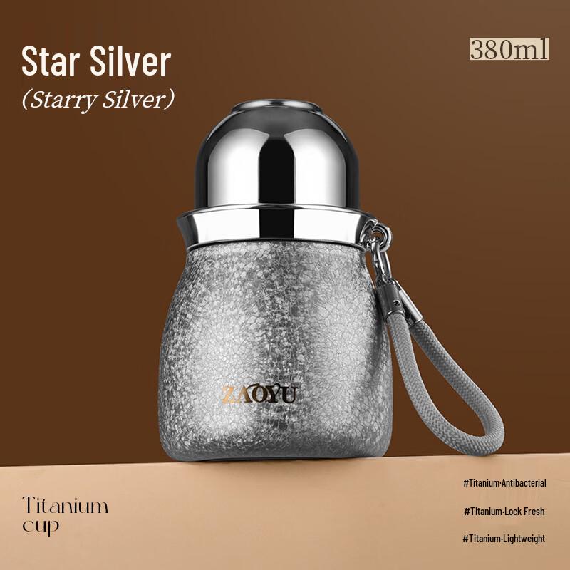 Luxury Titanium Tea Infuser Insulated Travel Mug
