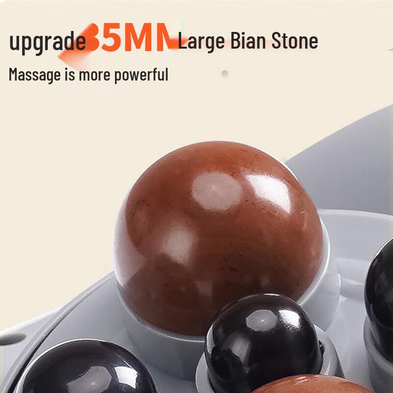 WayourCare Double-Head Bianstone Moxibustion Abdominal Massager