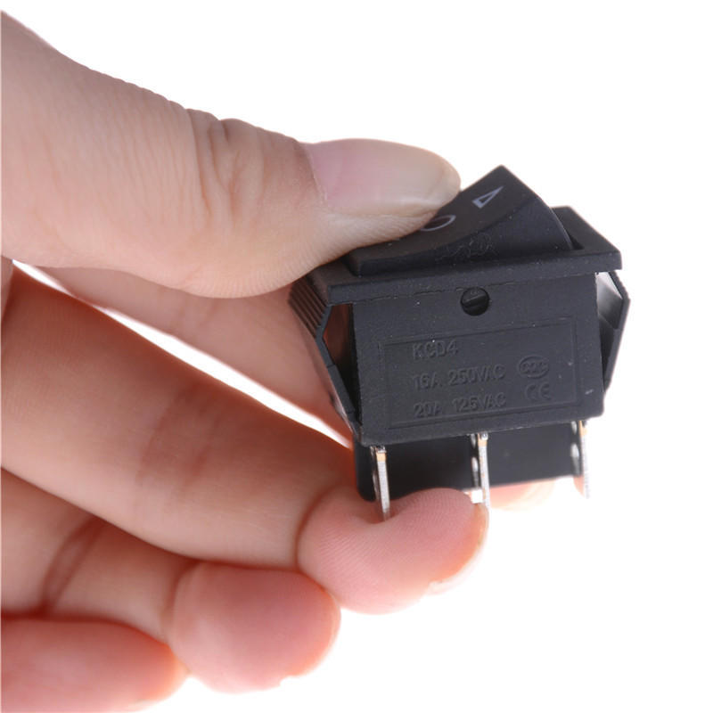 2Pcs 6 Pins On-Off-On Rocker Switch Momentary Rocker Switch