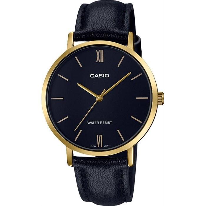 Casio Standard LTP-VT01GL-1B Black Women's Analog Quartz Casual