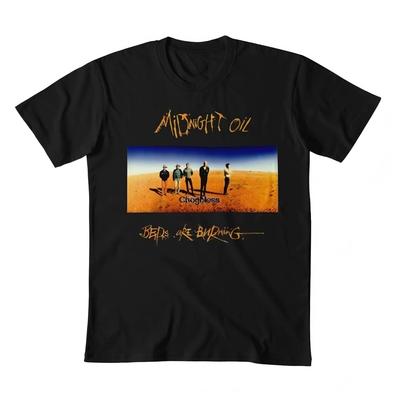 Midnight Oil Beds Are Burning Album T-Shirt