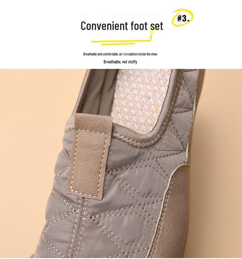 Mocasines Casuales para Mujer - Suela Blanda, Sin Cordones, Ligeros, Transpirables y Cómodos para Primavera y Otoño.