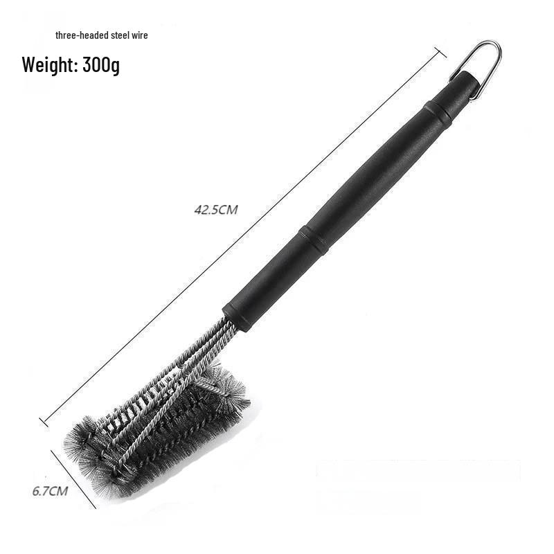 Stainless Steel BBQ Grill Cleaning Brush